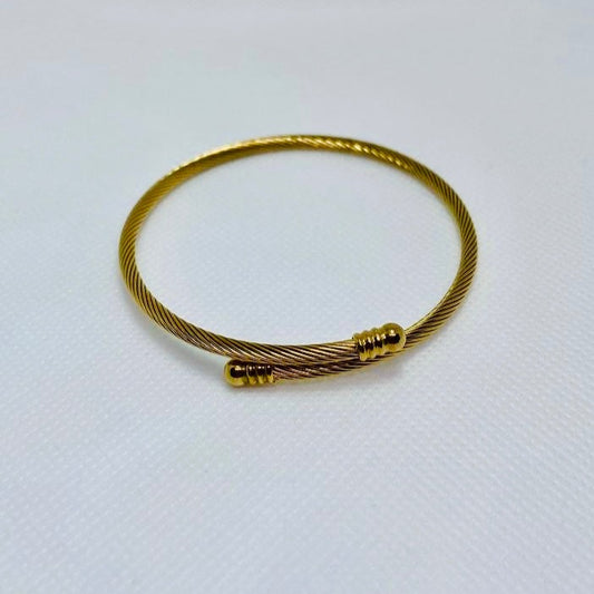 PULSERA CALI BAÑADA EN ORO