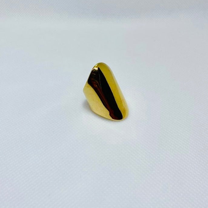 ANILLO BOHEMIAN BAÑADO EN ORO