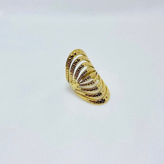 ANILLO LAILAH BAÑADO EN ORO