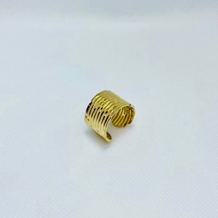 ANILLO SAMANTHA BAÑADO EN ORO