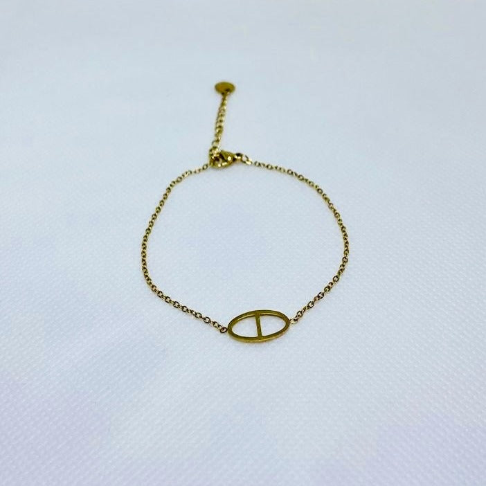 PULSERA IDALIA BAÑADA EN ORO