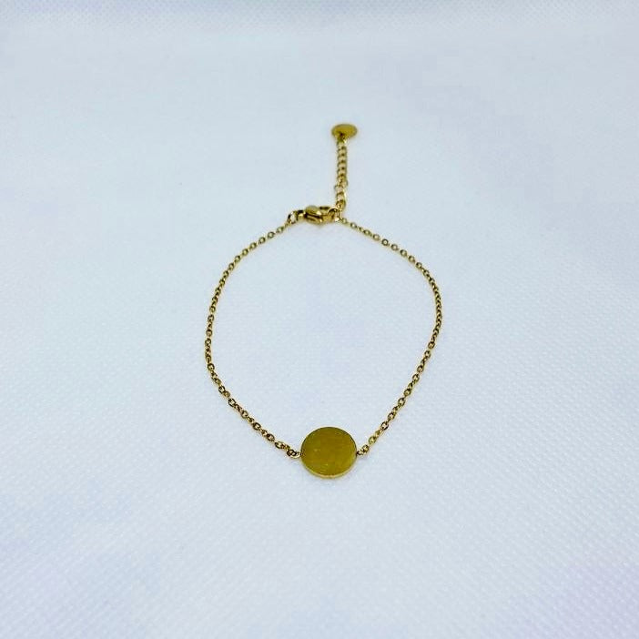 PULSERA MOON BAÑADA EN ORO