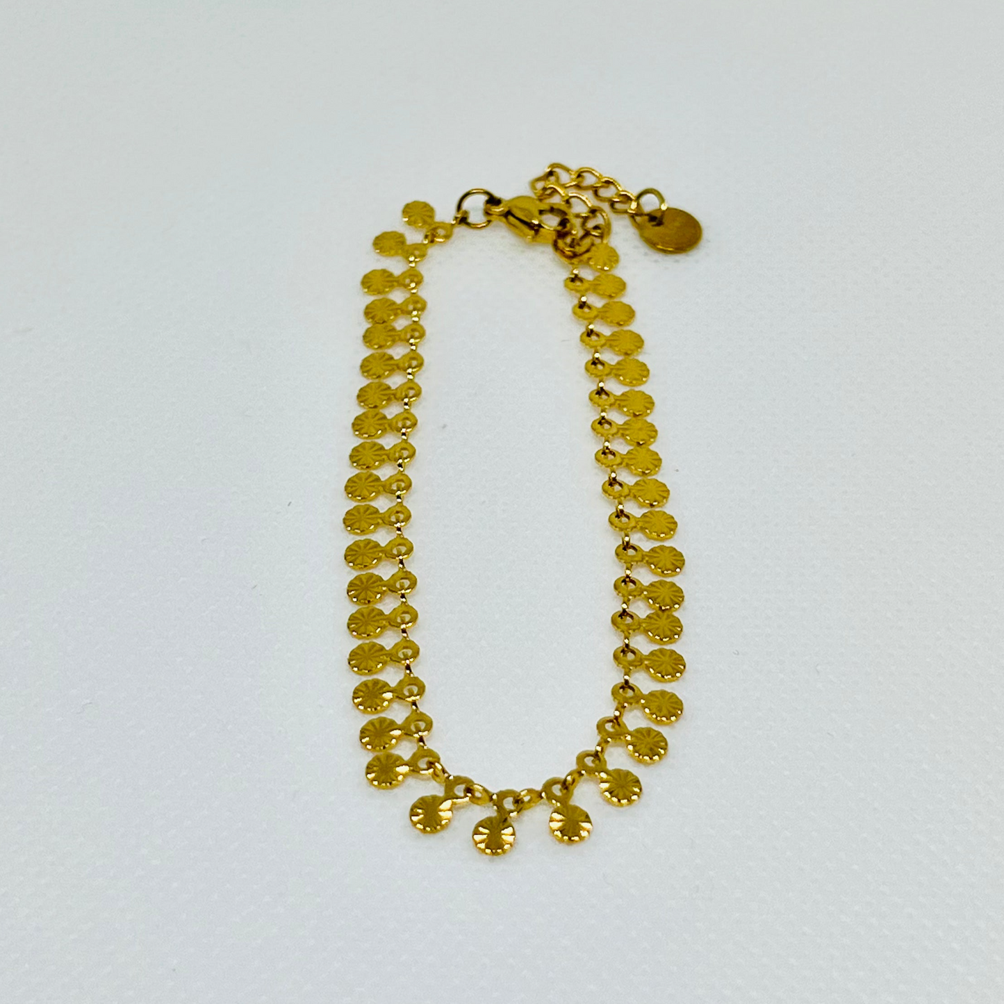 PULSERA SOLES BAÑADO EN ORO